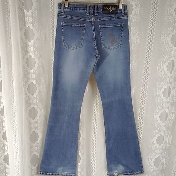 Vintage 90s Y2K  Baby Phat Jeans Size 5 - Picture 1 of 16